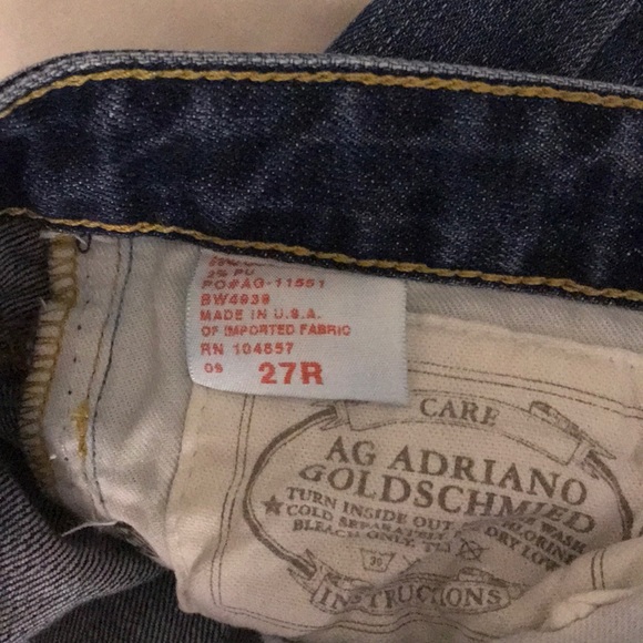 Adriano Goldschmied jeans - size 27R - Picture 5 of 5